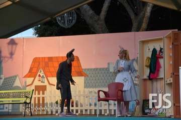Espectáculo infantil en Los Llanos de Telde (Foto Francisco Javier Santana)
